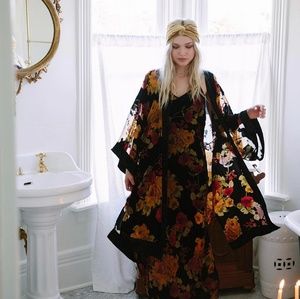 Vintage velvet dress